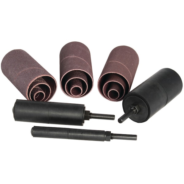 Clesco DRUM KIT SDK3 Super Long Sanding Drum Kit with Nut Lock Style